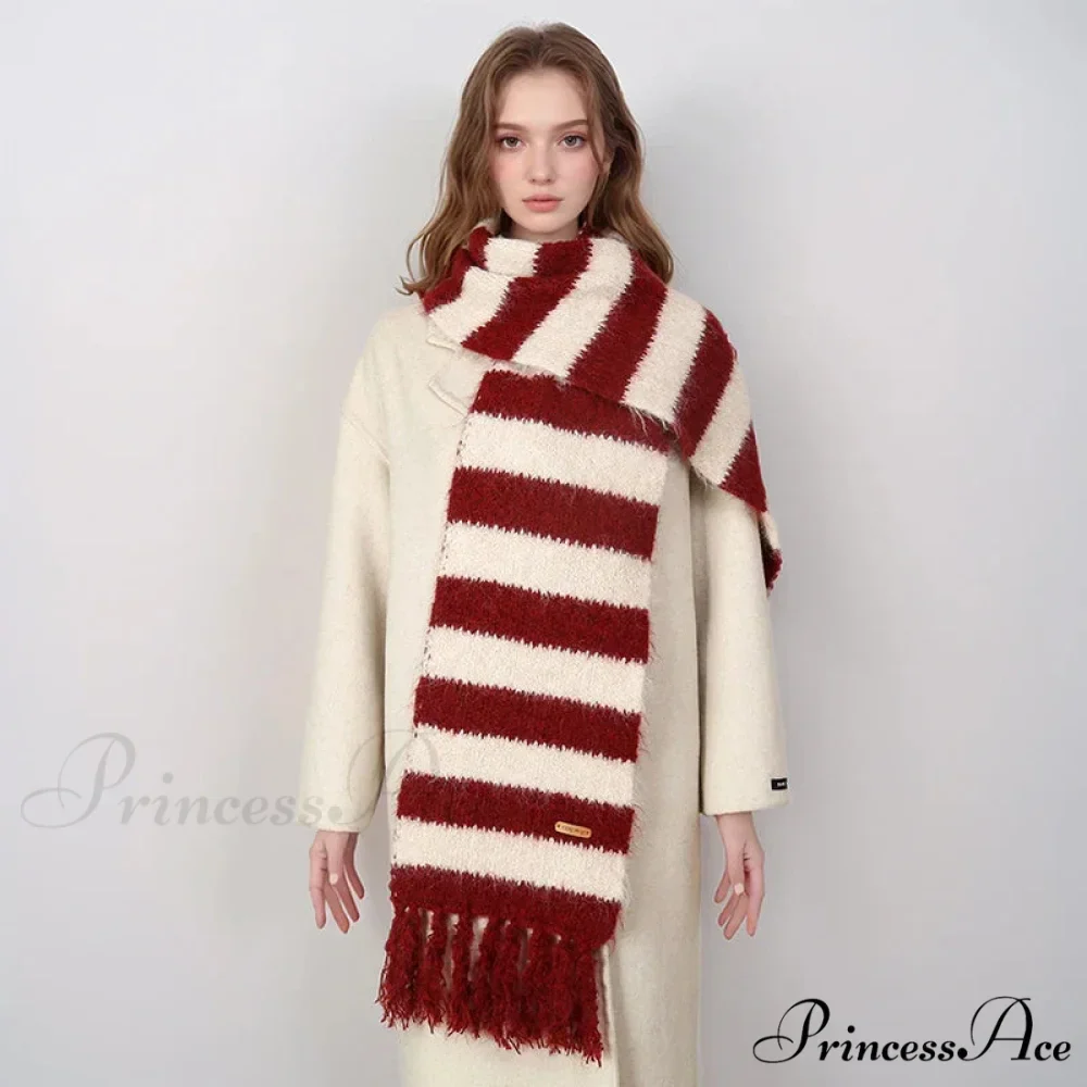 Leopard Pattern Cashmere Pashmina Scarf - Image 4
