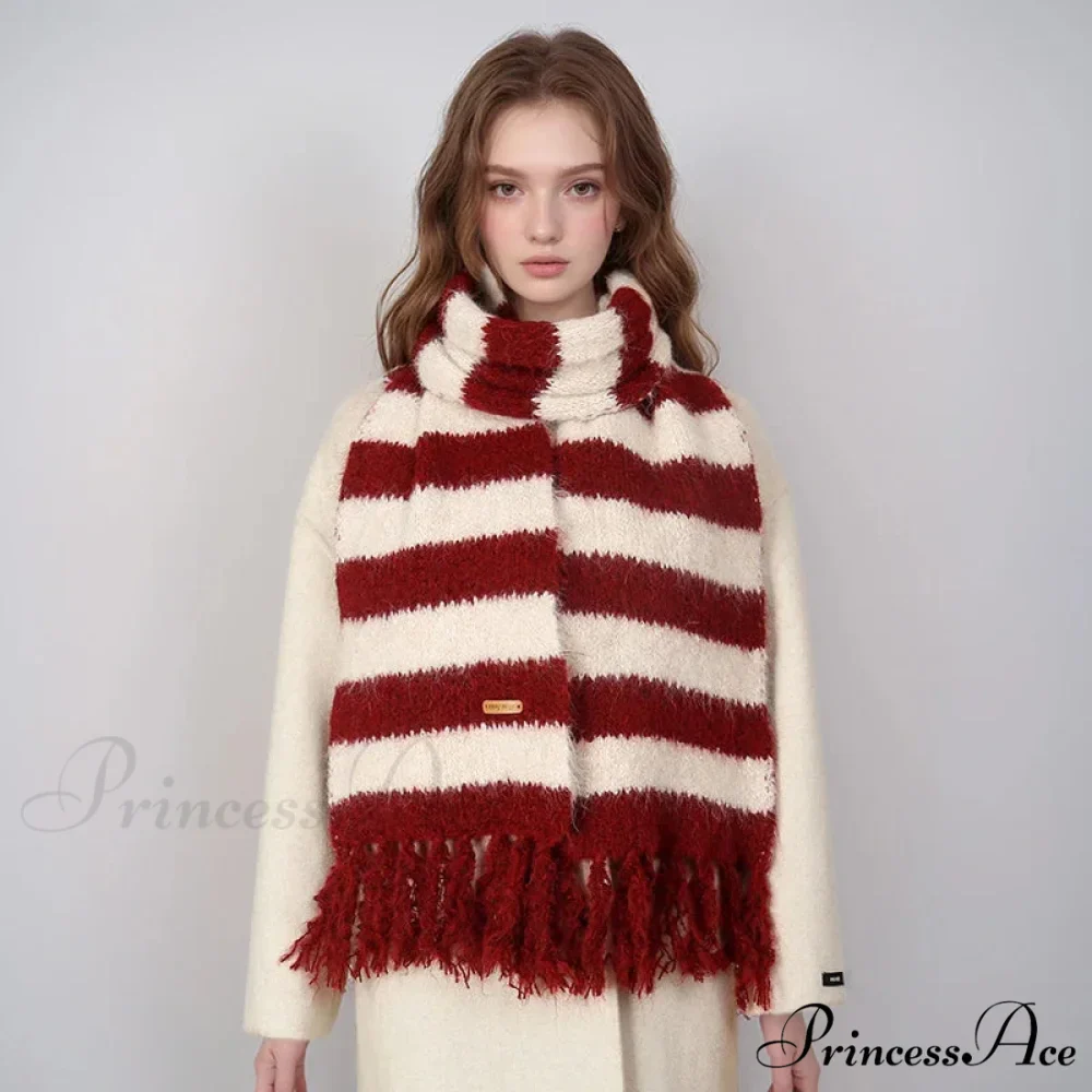 Leopard Pattern Cashmere Pashmina Scarf - Image 5