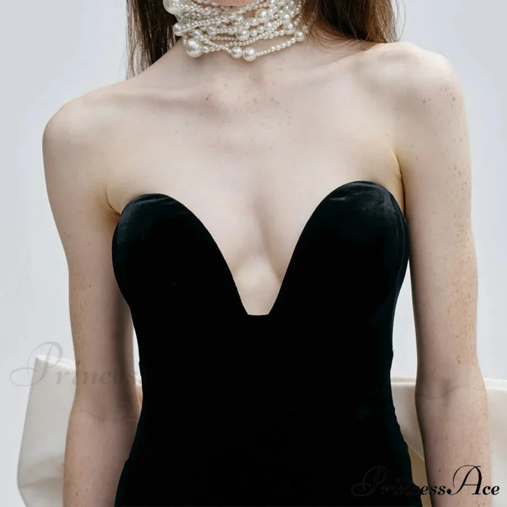 Long Backless Sparkling Prom Dress - Image 2