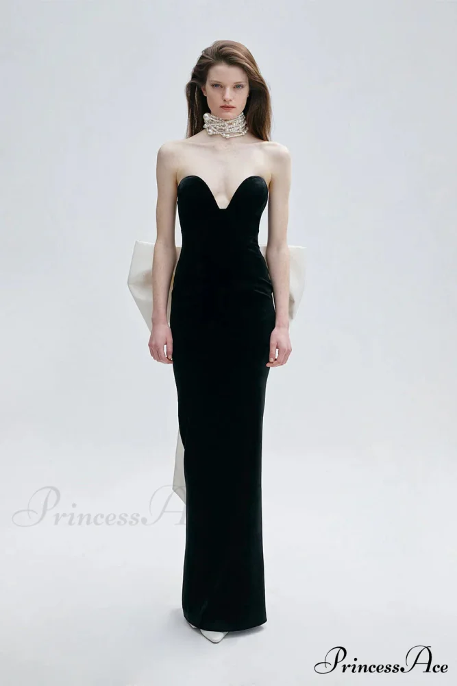 Long Backless Sparkling Prom Dress - Image 3