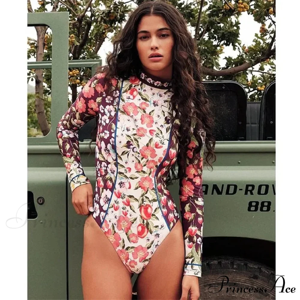 Long Sleeve Empty Out Skirt One Piece - Image 4