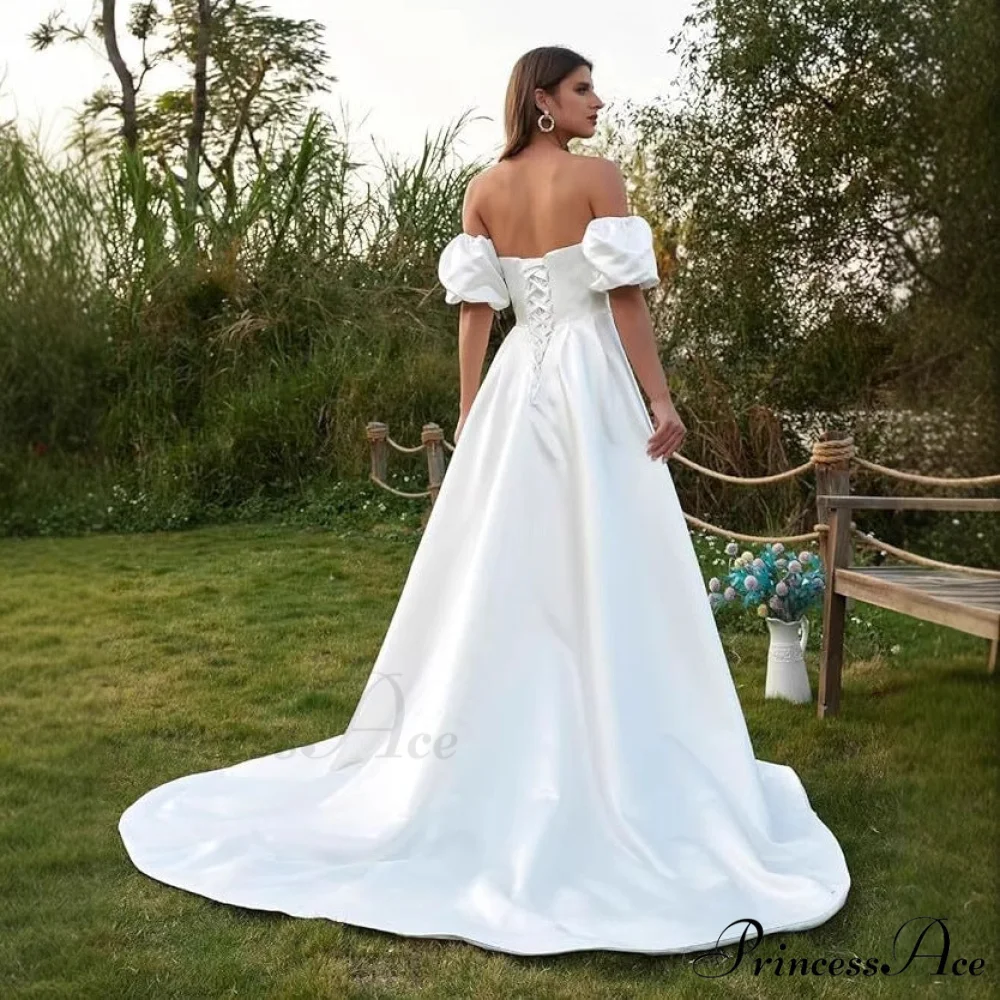 Long Wedding Dress - Image 3
