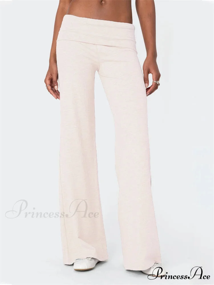 Loose Waist Monochrome Relaxed Informal Urban Pant - Image 4