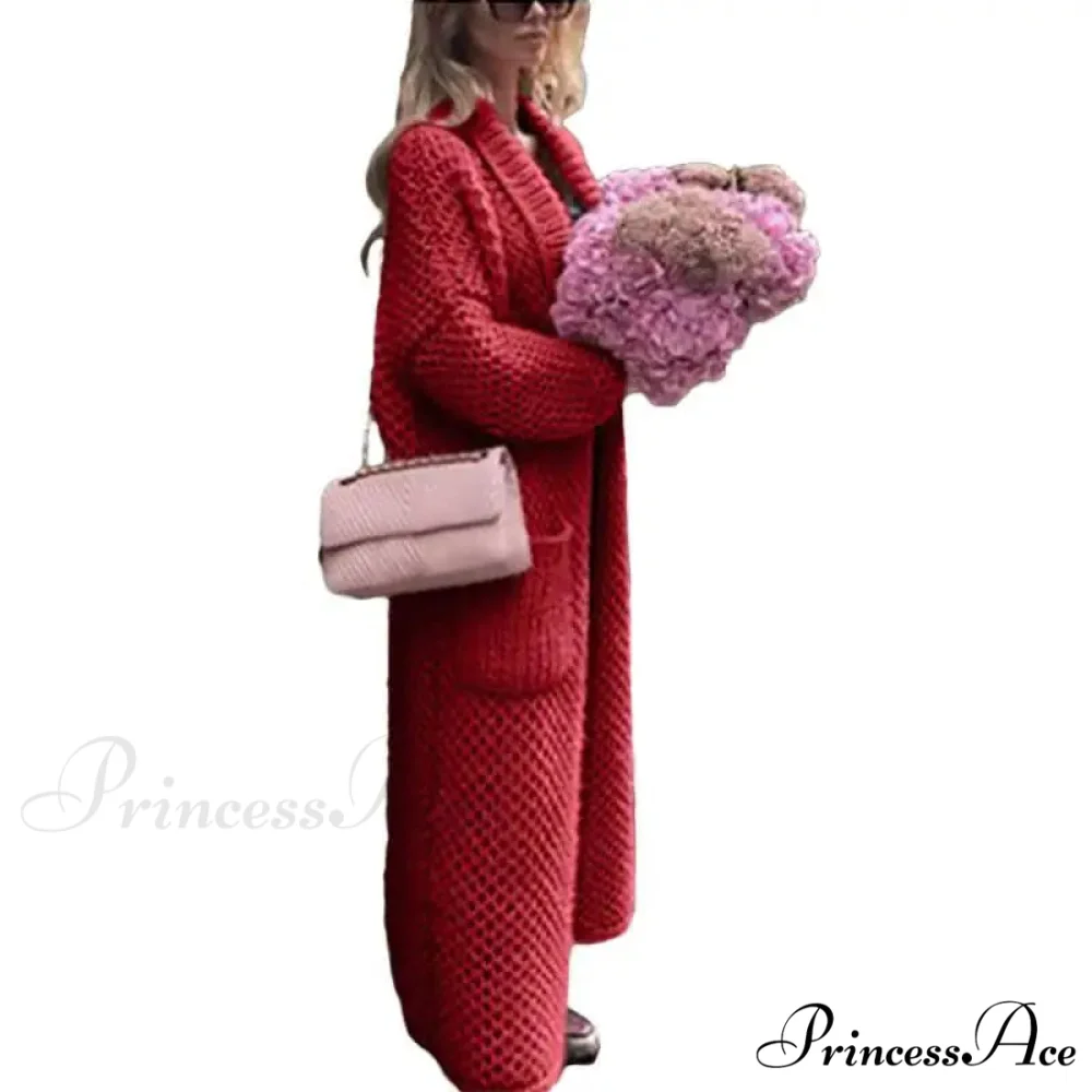 Low Collar Knitted Sweater - Image 7