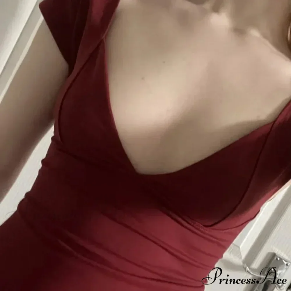 Low V Neck Short Top - Image 6