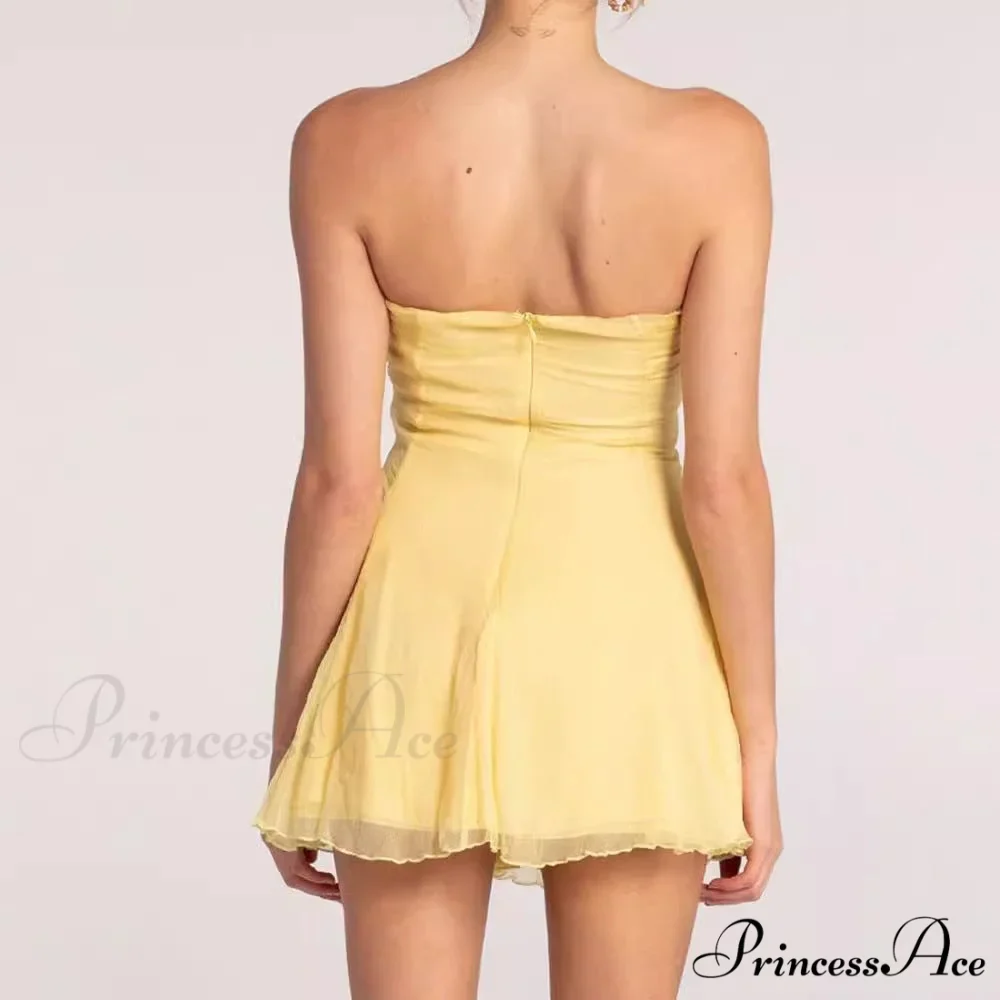 Luxurious Hollow Tube Bandage Prom Dress - Image 2