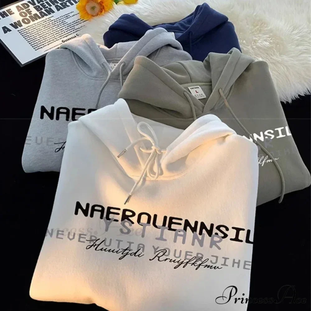 Main Street Correspondence Printed Hoodie - Image 2