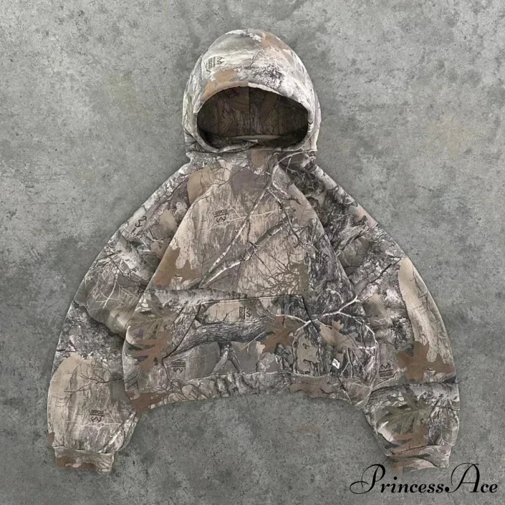 Maple Leaf Visual Pullover Hoodie - Image 5