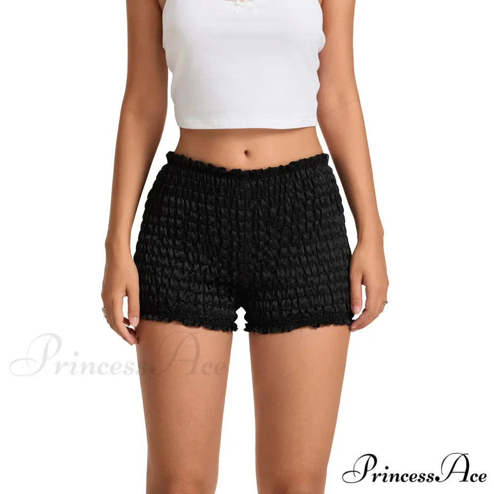 Mid Ascend Gathered Elastic Waist Short - Image 7