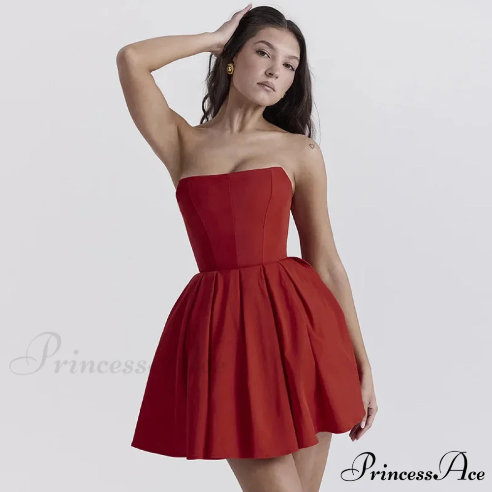 Midsection Encircle A-line Getaway Dress - Image 6