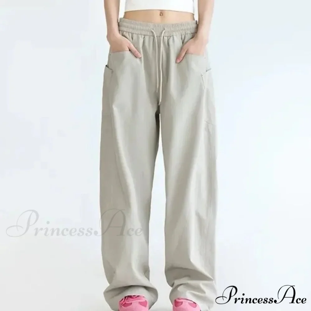 Monochromatic Cargo Women Y2K Trousers - Image 2