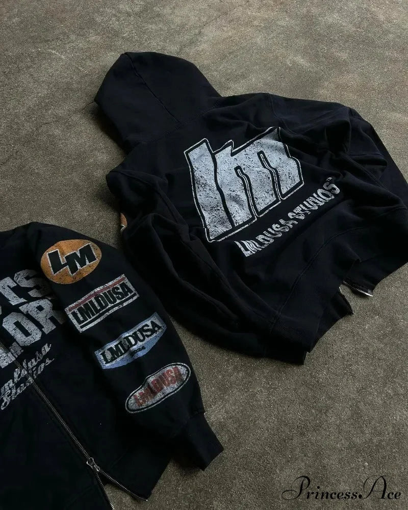 Motorcycle Fashion Graphic Hoodie - Image 2