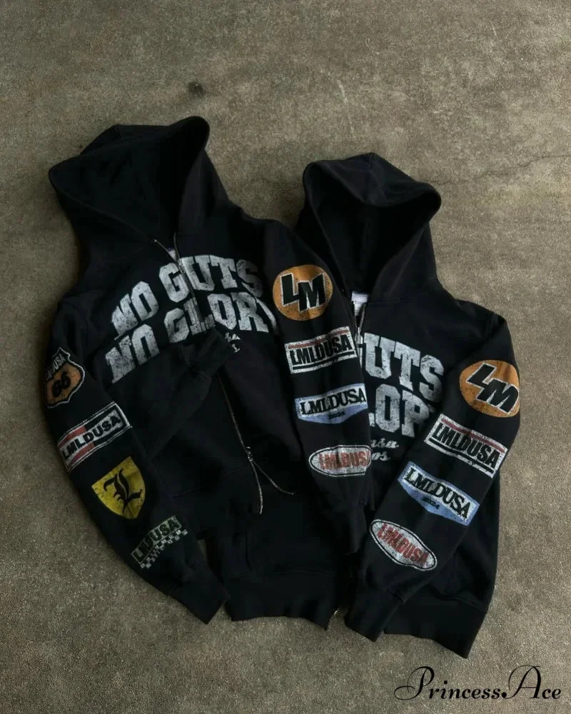 Motorcycle Fashion Graphic Hoodie - Image 3