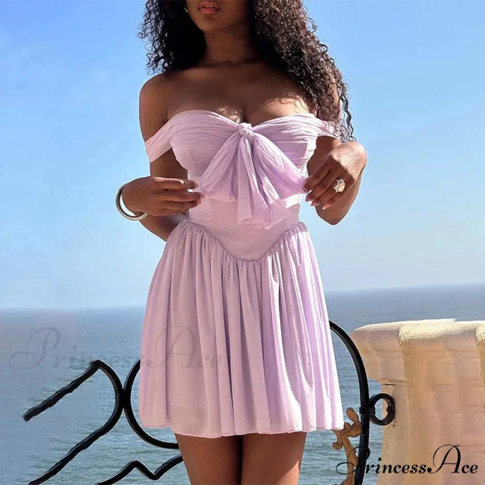 Net Waist Wrap A-line Holiday Dress - Image 2