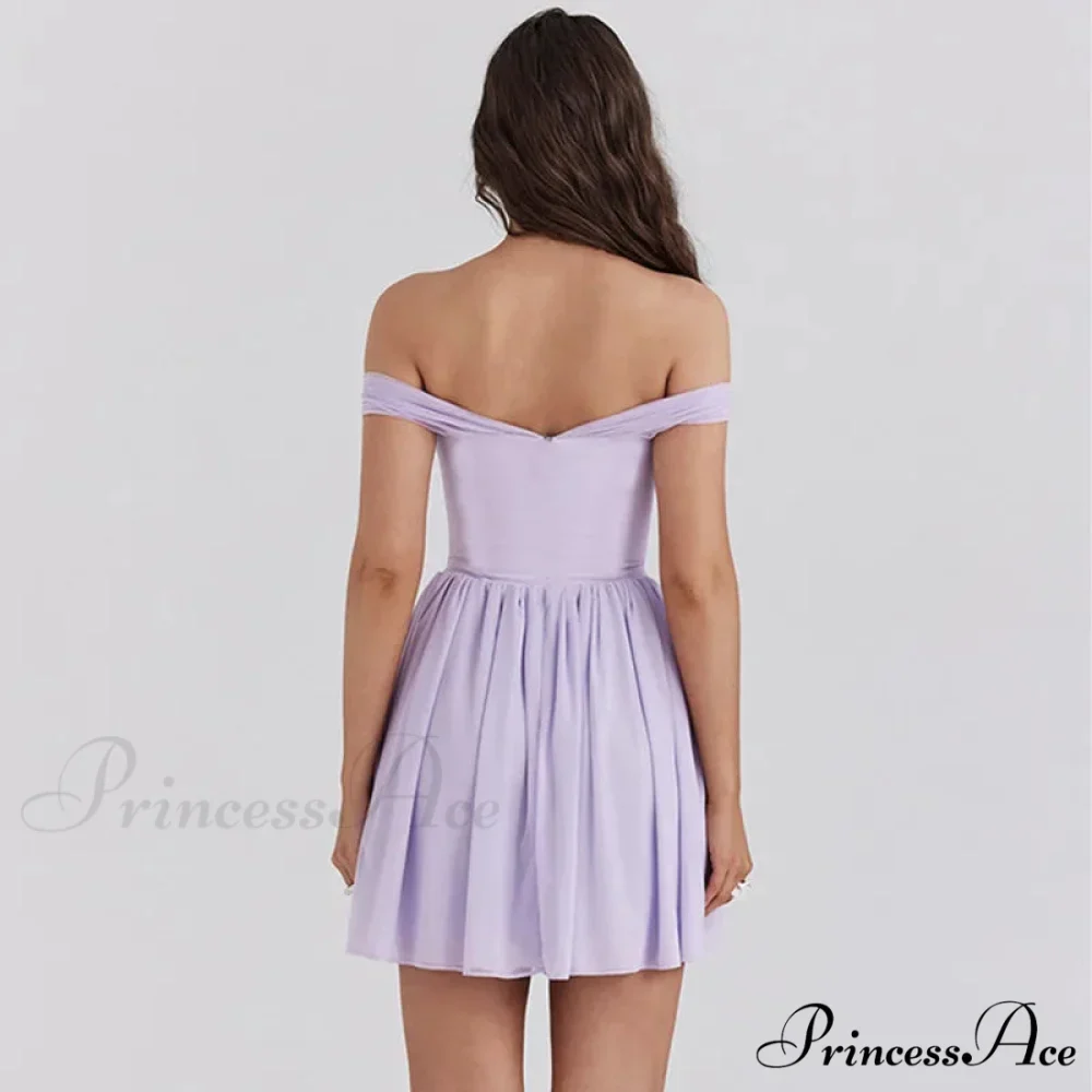 Net Waist Wrap A-line Holiday Dress - Image 4