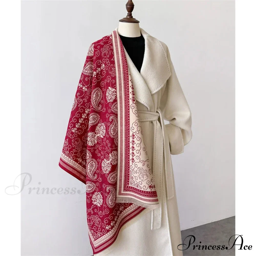 New Cozy Cashmere Oversized Pashmina Scarf - Image 2