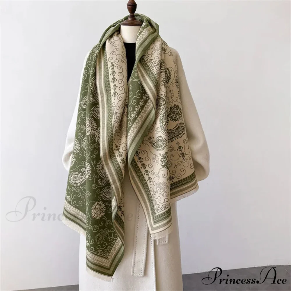 New Cozy Cashmere Oversized Pashmina Scarf - Image 4
