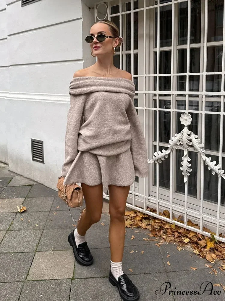 Off Exposed Cashmere Pullover