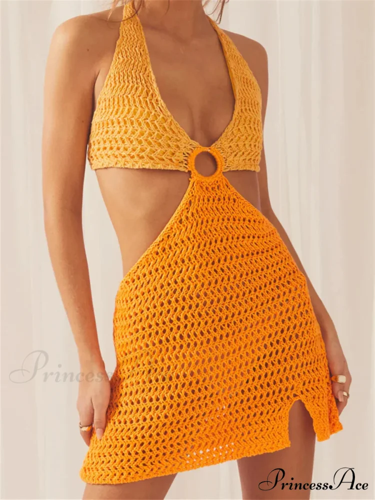 Off-Shoulder Ribbon Mini Dress - Image 2