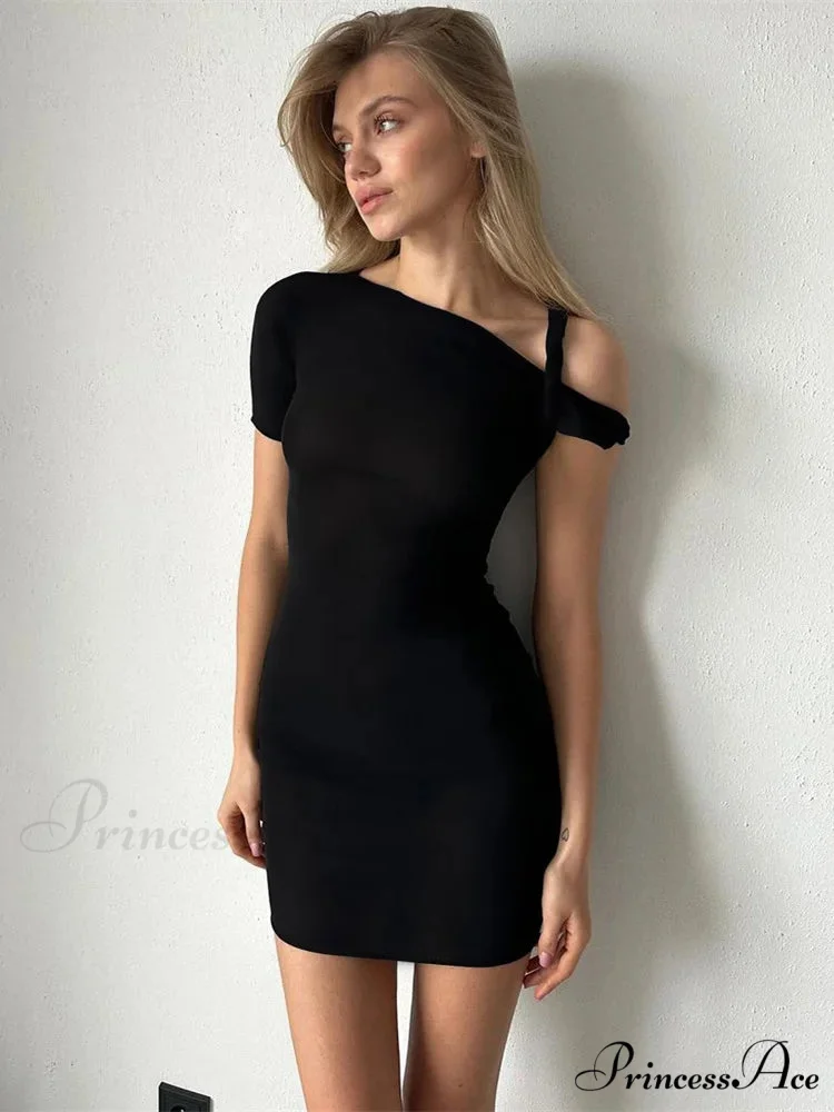 Off-The-Shoulder Bandage Short Dress - Image 2