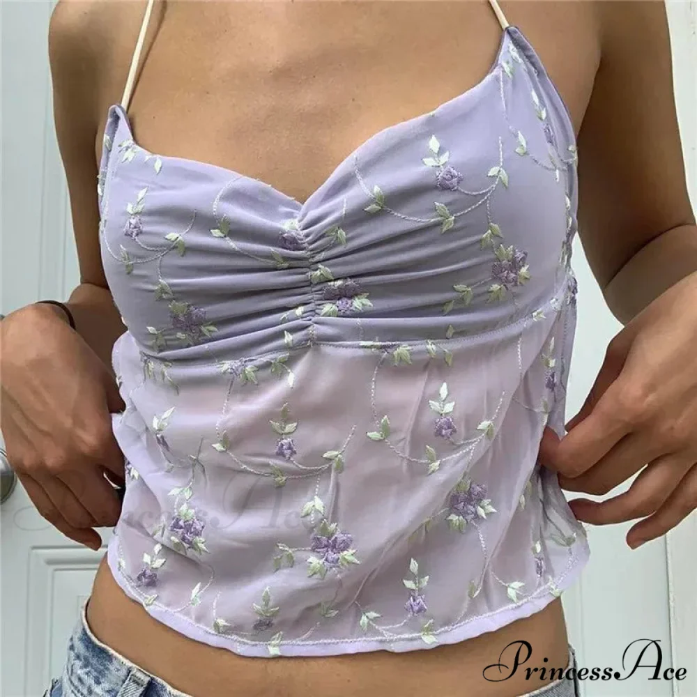 Open Tie-Up Halter Crop Top - Image 6