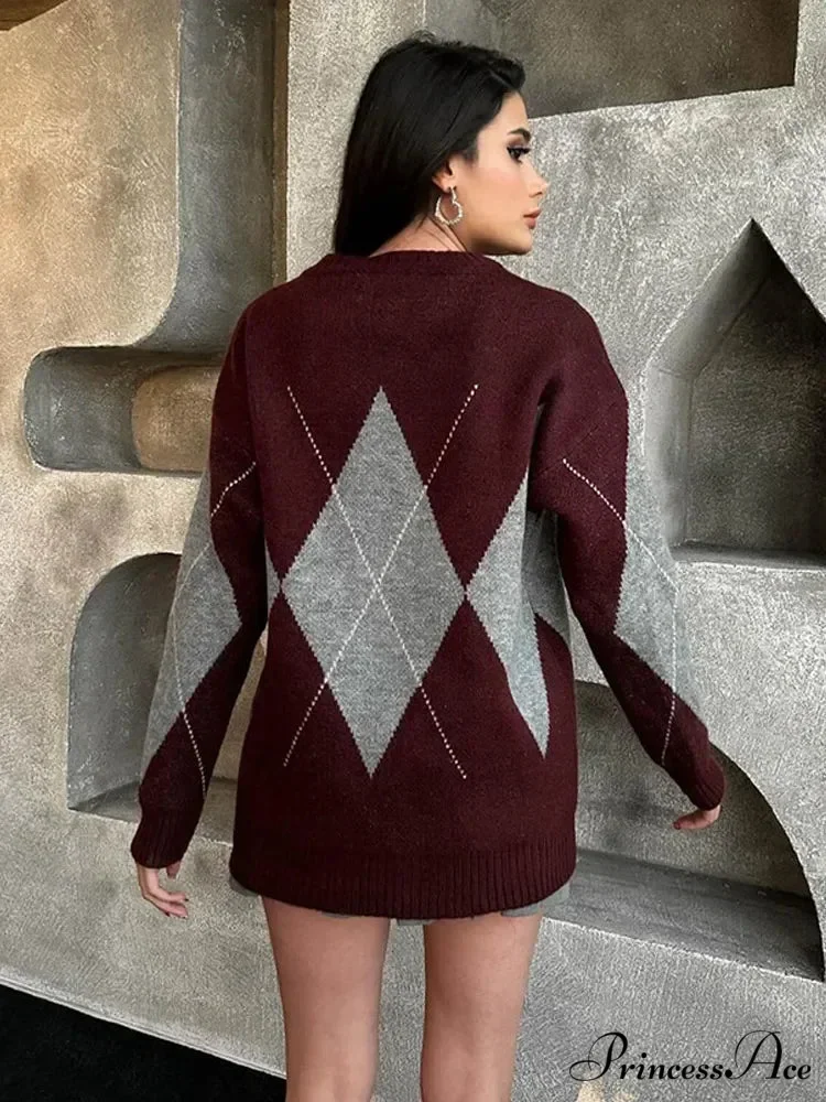 Opposing Imprinted Extended Sleeve Jumper - Image 2