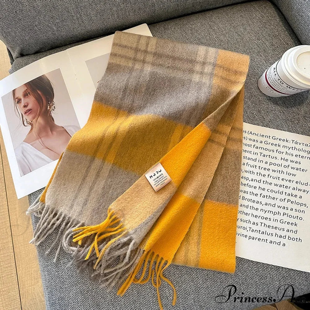 Opulent Cashmere Pashmina Winter Scarf - Image 12