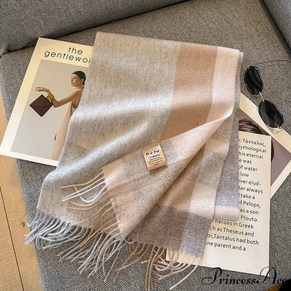 Opulent Cashmere Pashmina Winter Scarf - Image 13