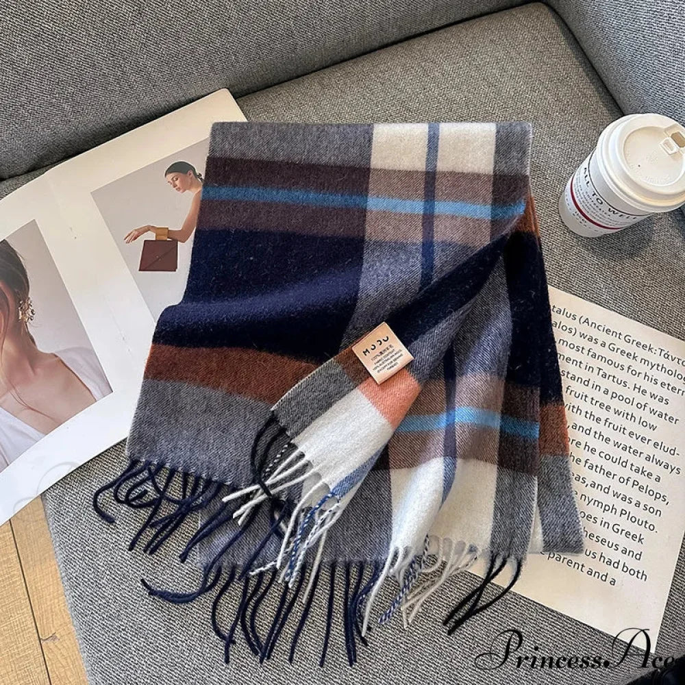 Opulent Cashmere Pashmina Winter Scarf - Image 16