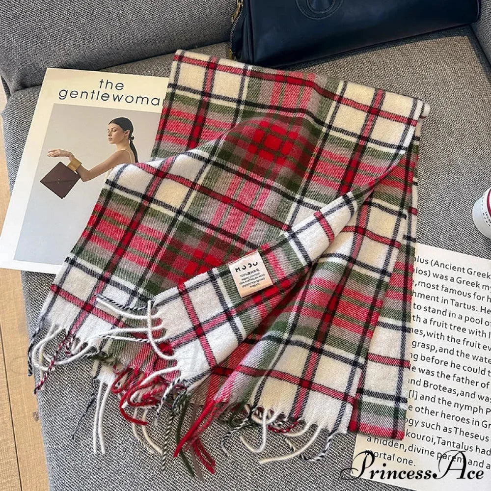 Opulent Cashmere Pashmina Winter Scarf - Image 17