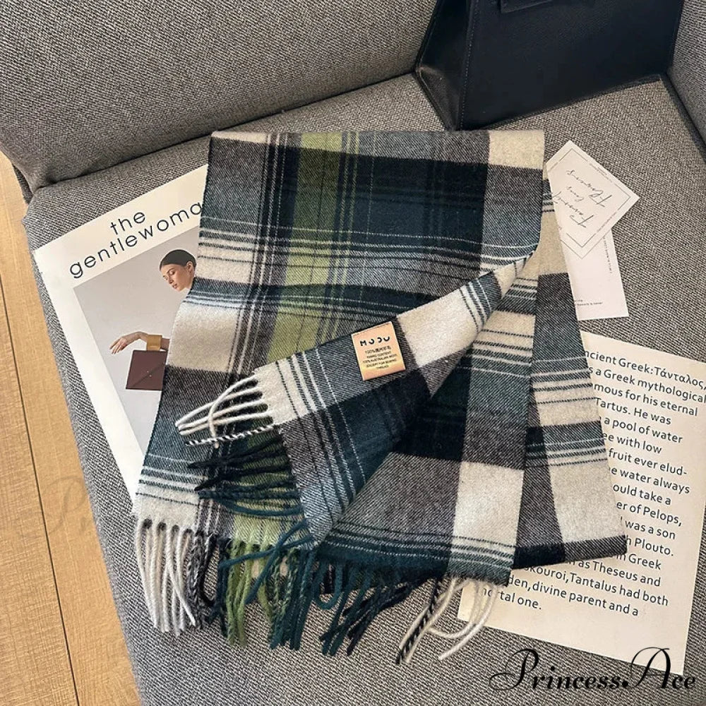 Opulent Cashmere Pashmina Winter Scarf - Image 18