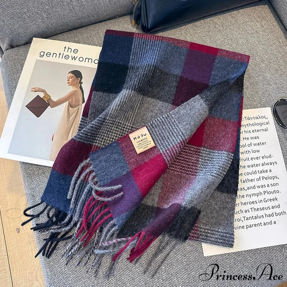 Opulent Cashmere Pashmina Winter Scarf - Image 19