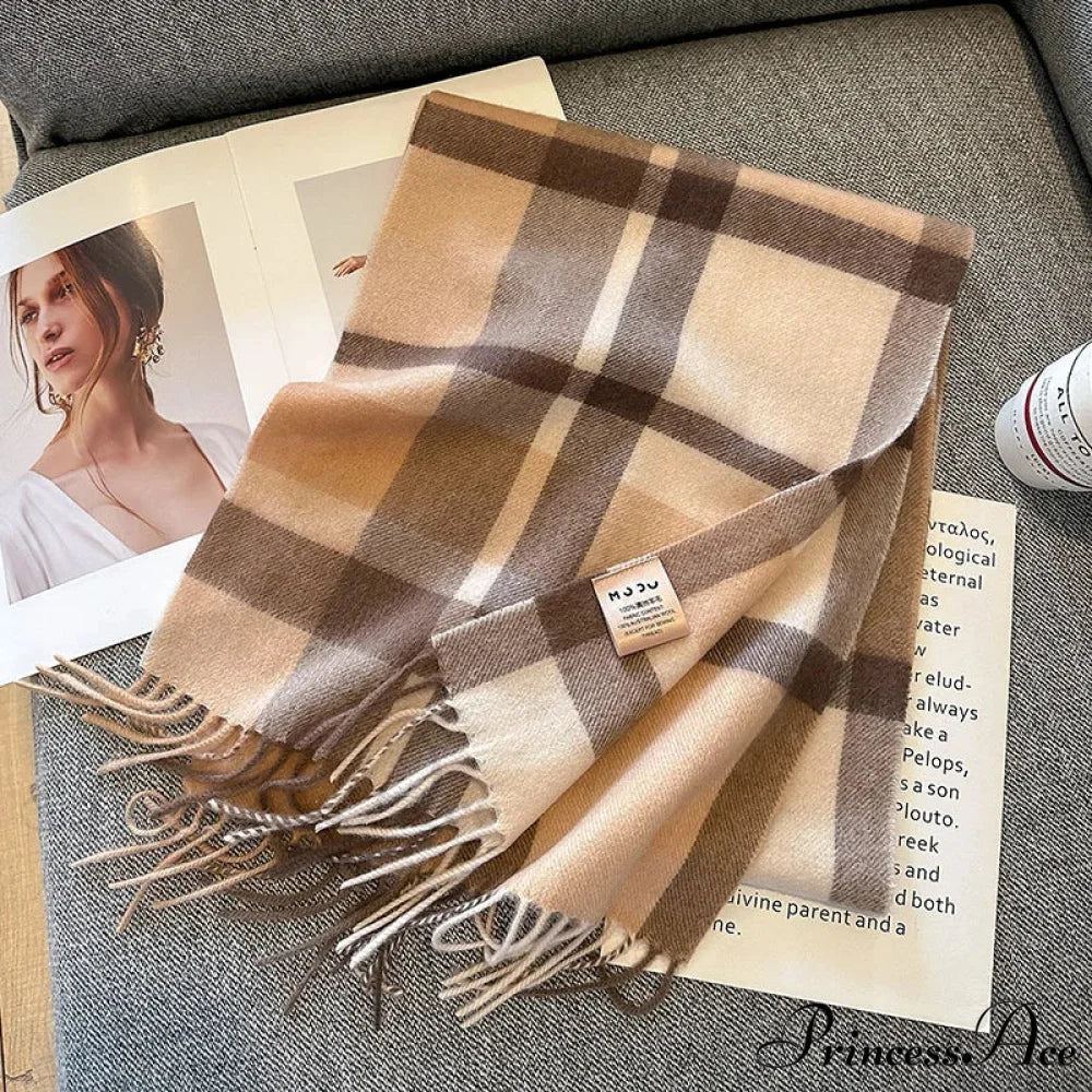 Opulent Cashmere Pashmina Winter Scarf - Image 2