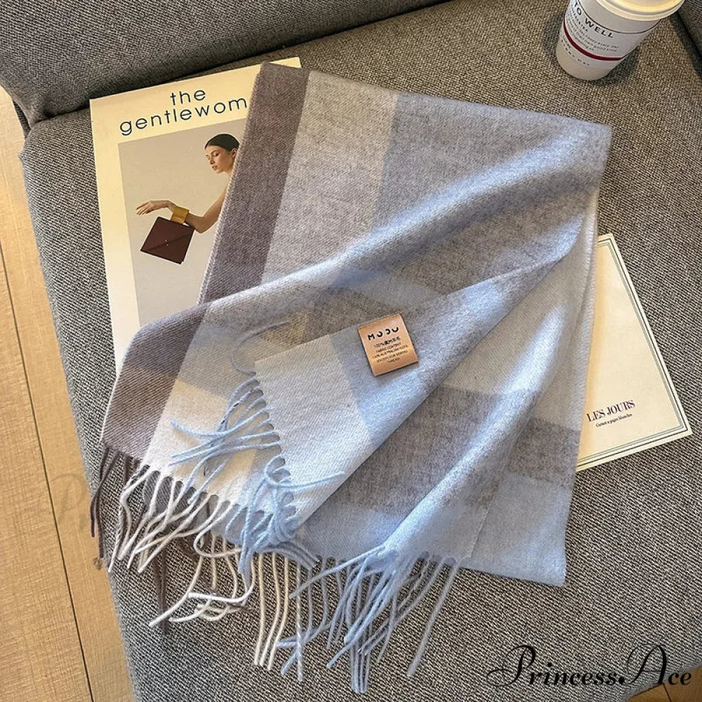 Opulent Cashmere Pashmina Winter Scarf - Image 20