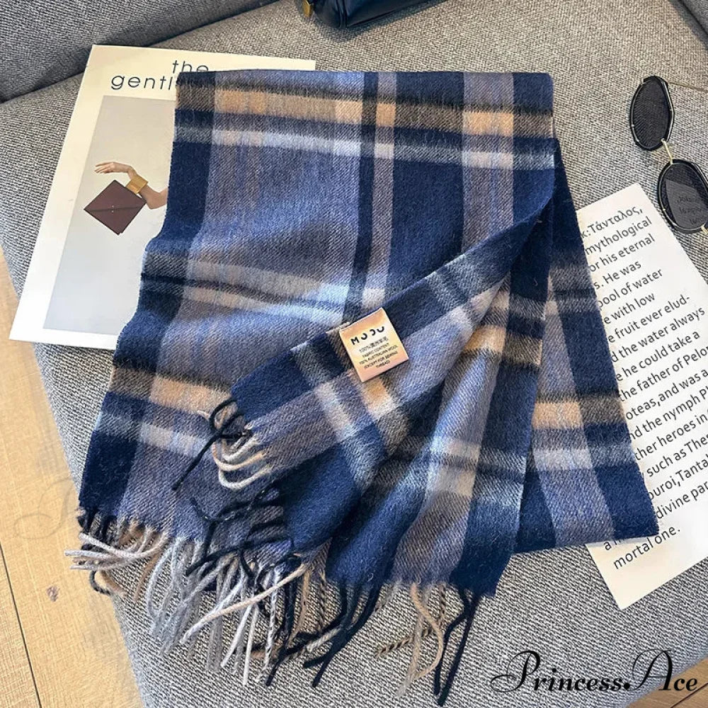 Opulent Cashmere Pashmina Winter Scarf - Image 4
