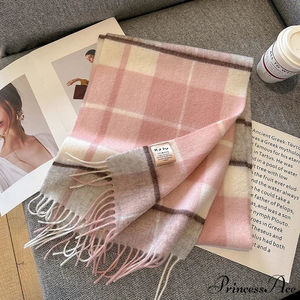 Opulent Cashmere Pashmina Winter Scarf - Image 5