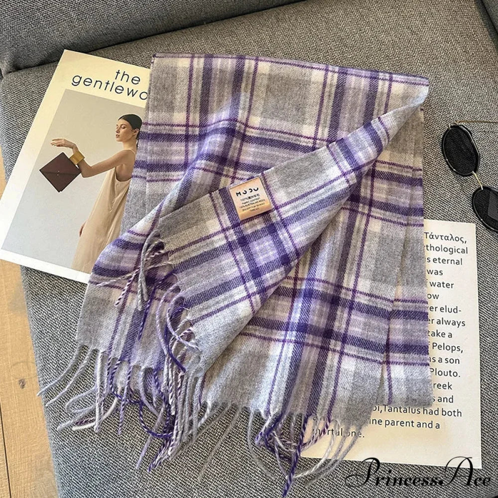 Opulent Cashmere Pashmina Winter Scarf - Image 6