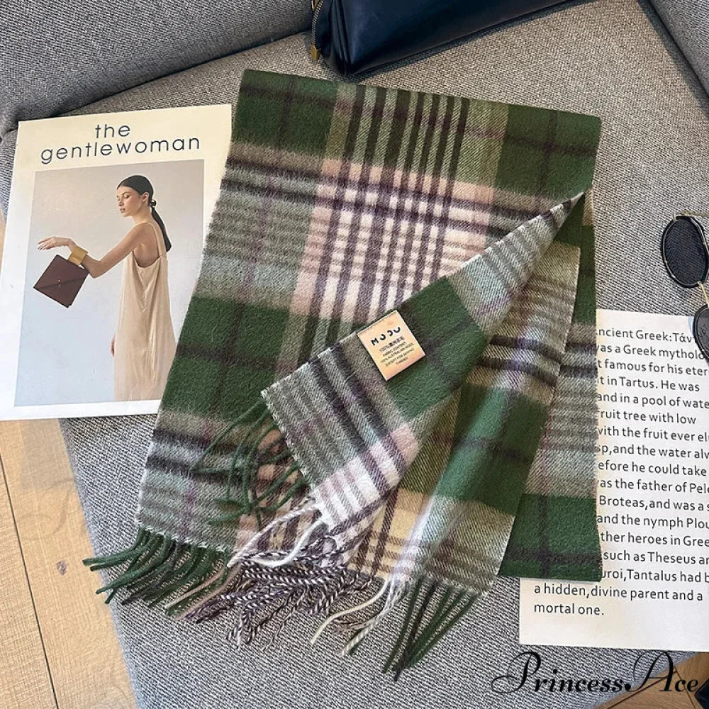Opulent Cashmere Pashmina Winter Scarf - Image 9