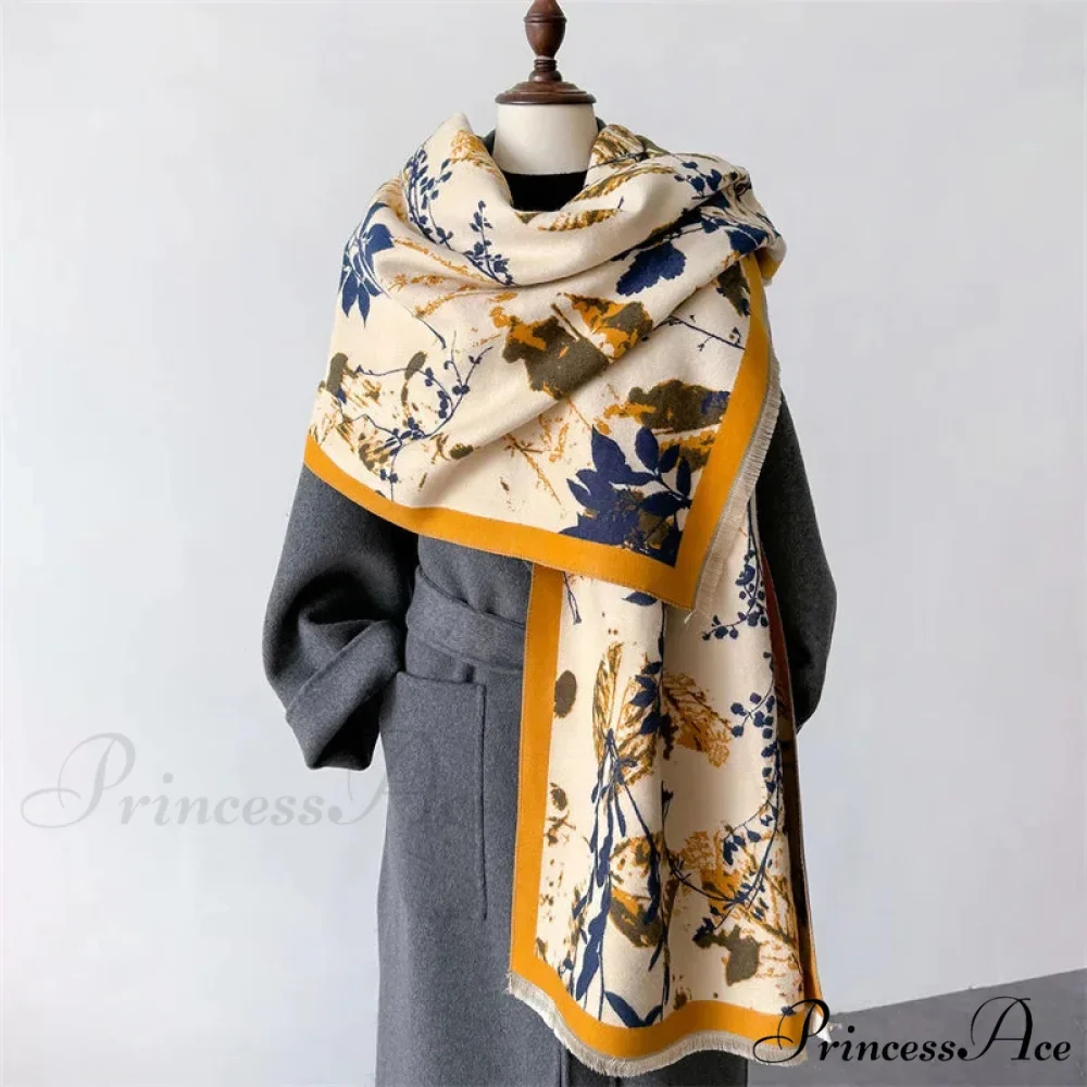 Opulent Cashmere Wrap Cold Weather Scarf - Image 2