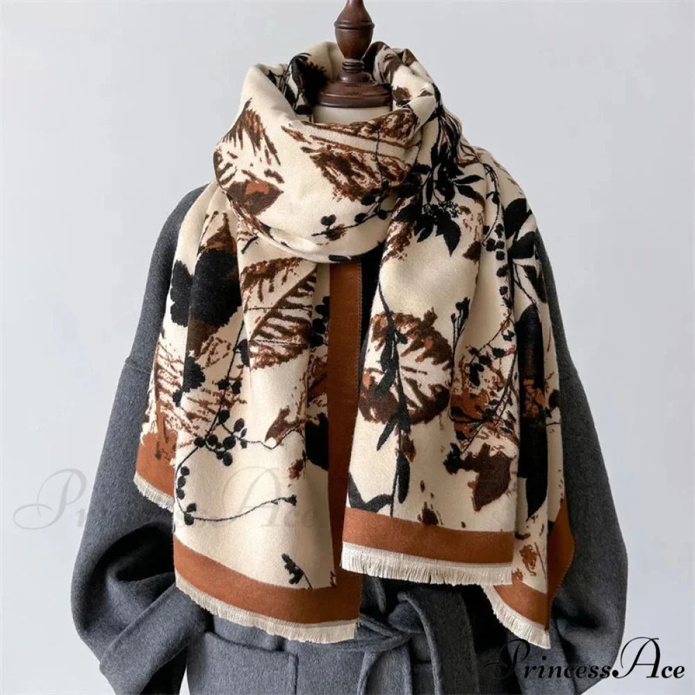Opulent Cashmere Wrap Cold Weather Scarf - Image 4
