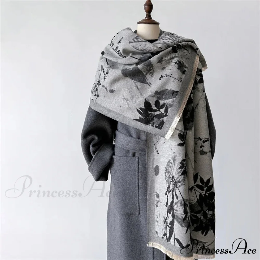 Opulent Cashmere Wrap Cold Weather Scarf - Image 5