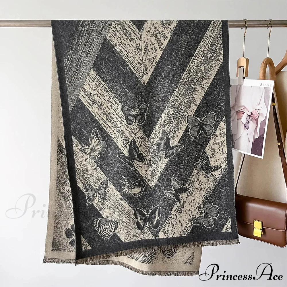 Opulent Dense Blanket Cashmere Winter Scarf - Image 3