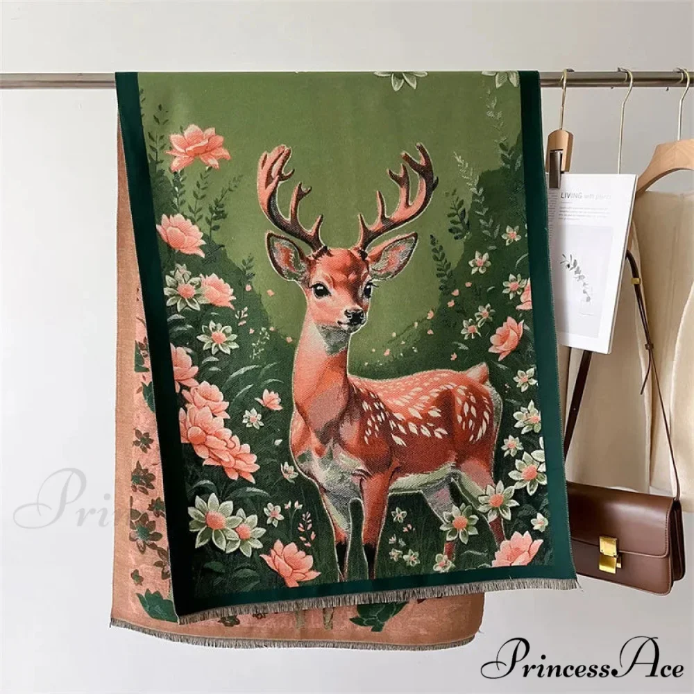 Opulent Winter Cashmere Pashmina Scarf - Image 13