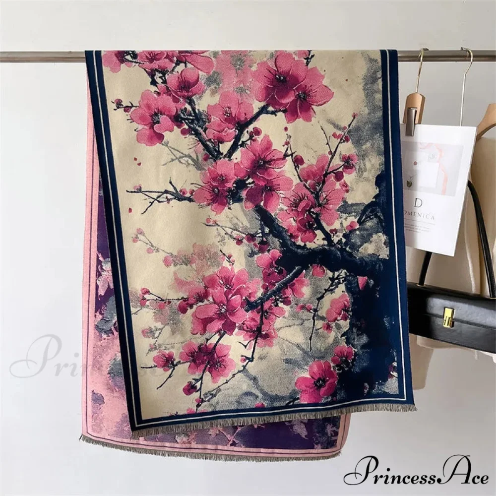 Opulent Winter Cashmere Pashmina Scarf - Image 4