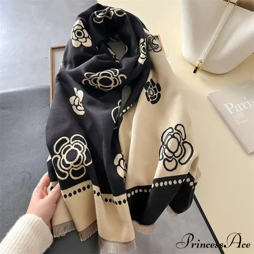 Opulent Winter Cashmere Scarf - Image 2