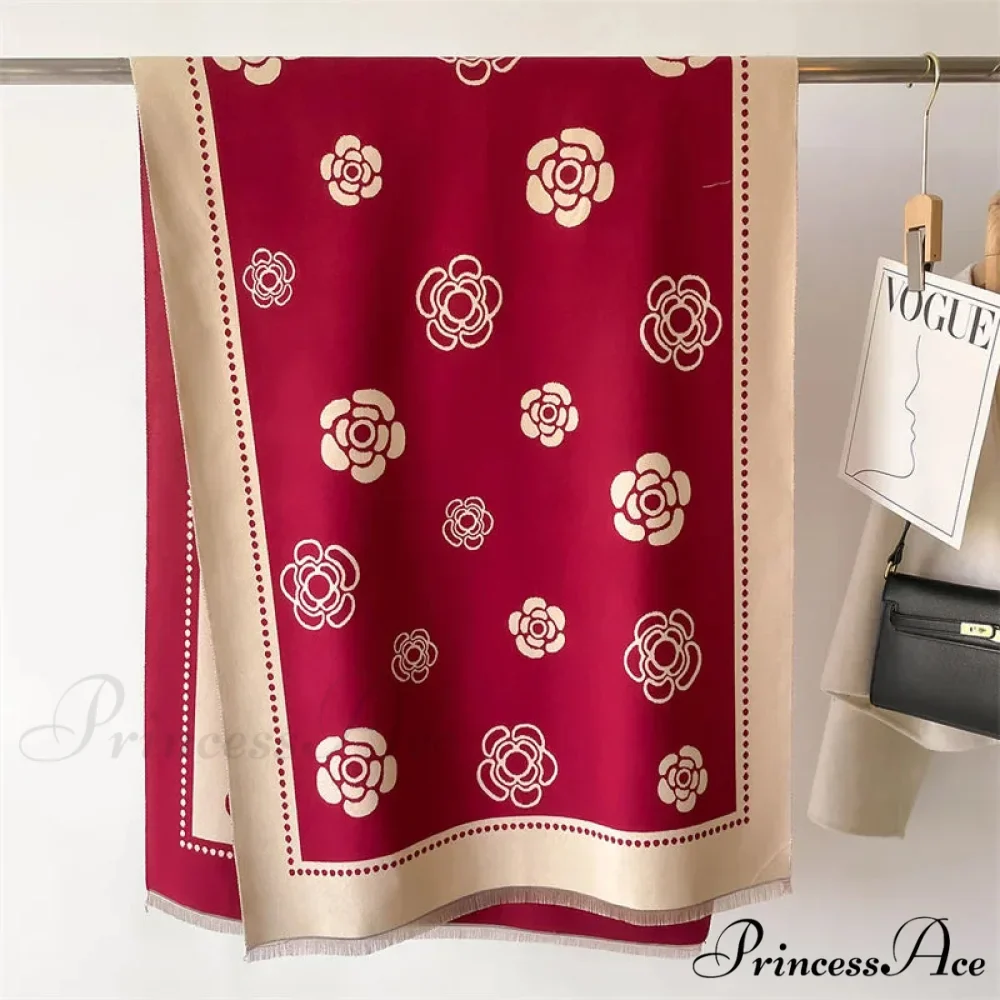 Opulent Winter Cashmere Scarf - Image 5
