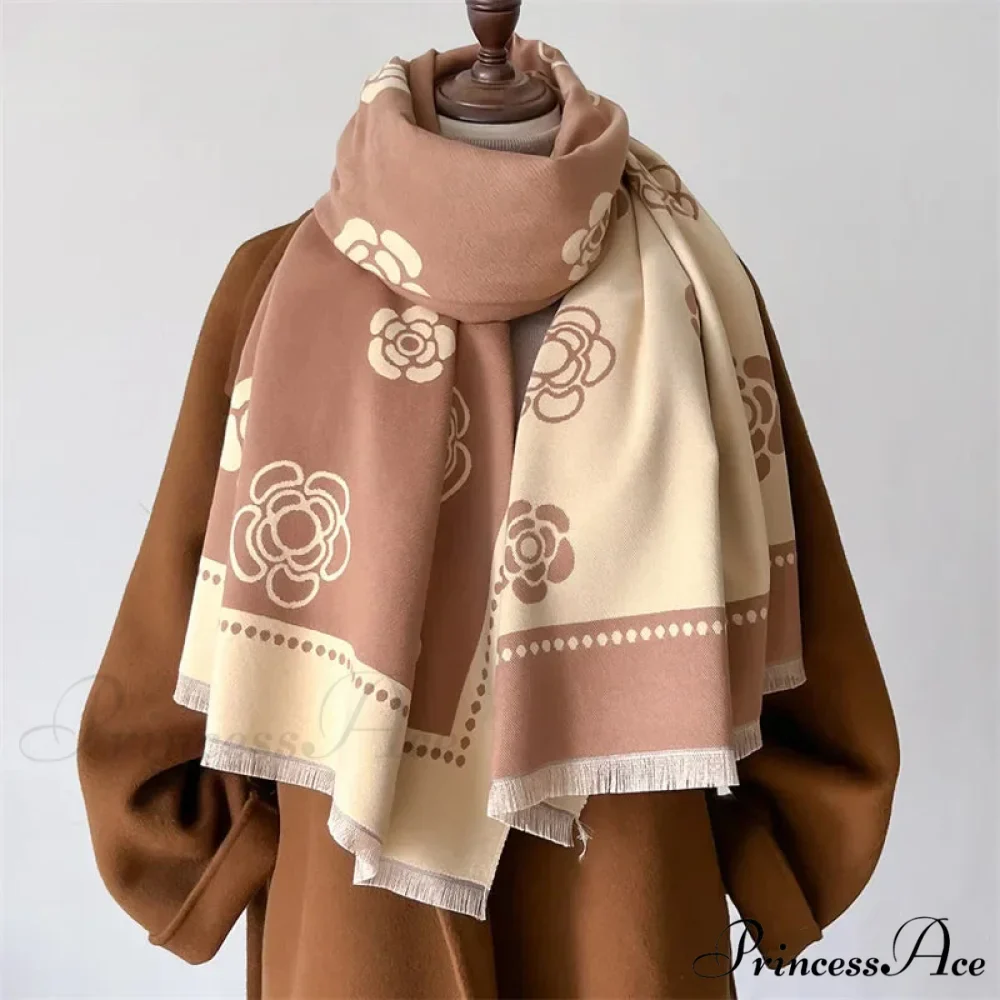 Opulent Winter Cashmere Scarf - Image 6
