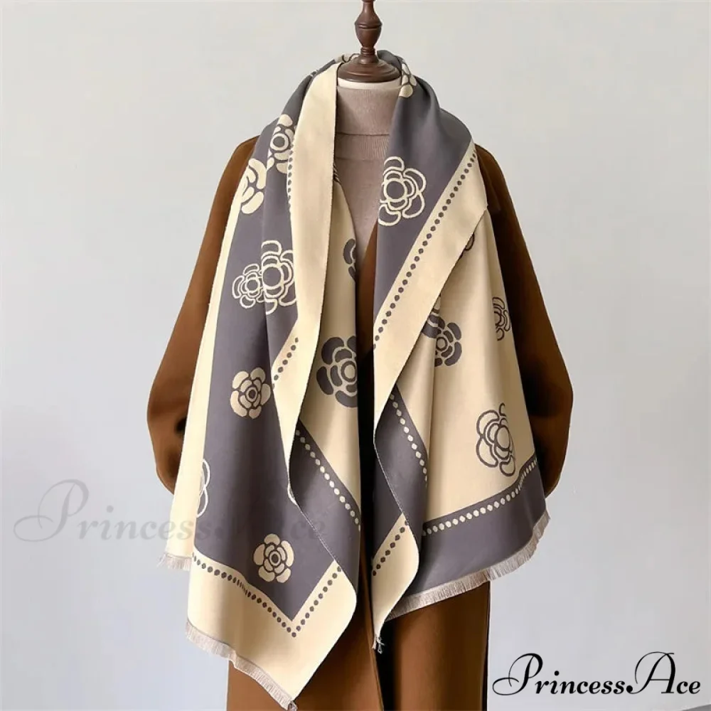 Opulent Winter Cashmere Scarf - Image 8