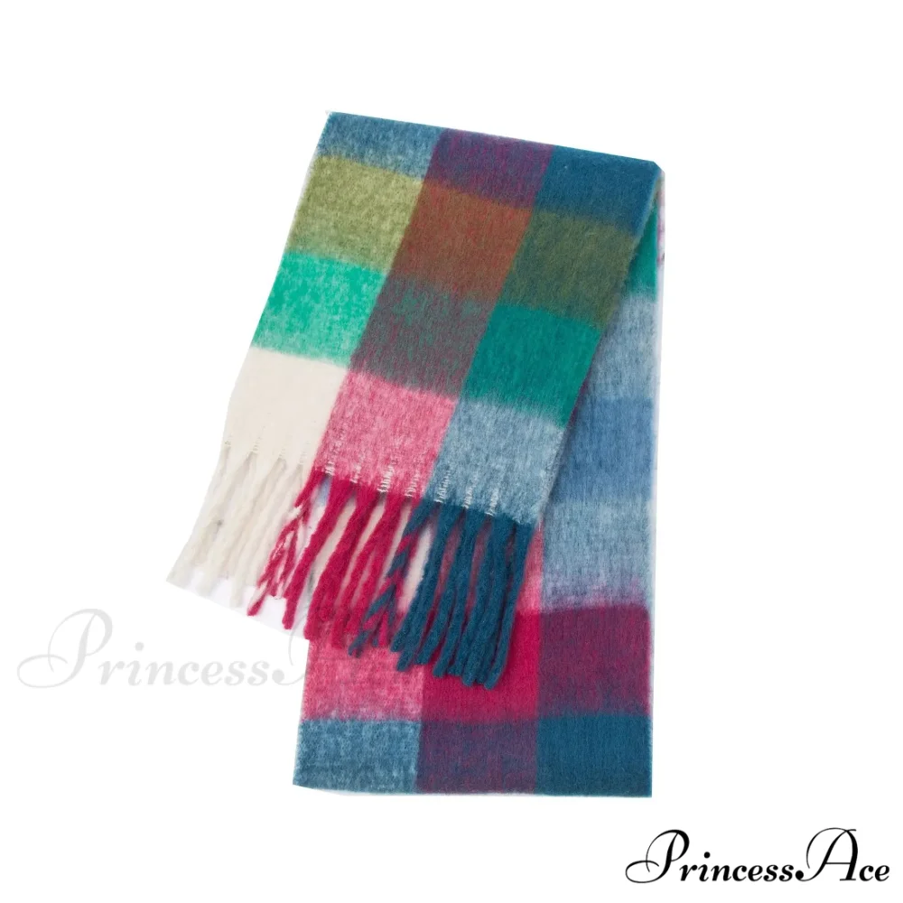 Opulent Winter Cashmere Shawl Wrap Scarf - Image 12