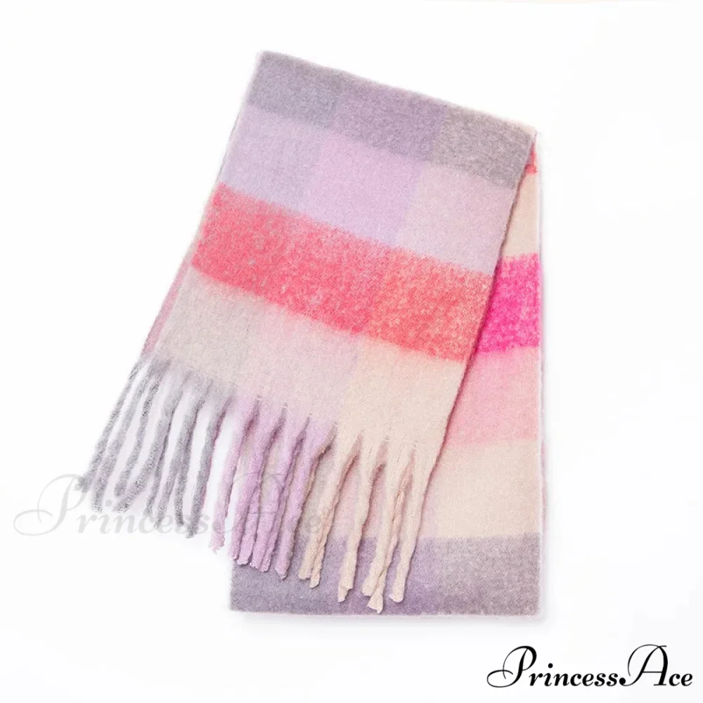 Opulent Winter Cashmere Shawl Wrap Scarf - Image 15